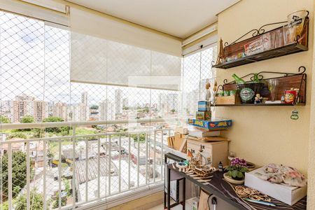 Varanda de apartamento à venda com 2 quartos, 63m² em Vila das Merces, São Paulo