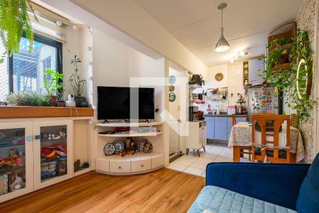 Sala de apartamento à venda com 2 quartos, 55m² em Pompeia, São Paulo