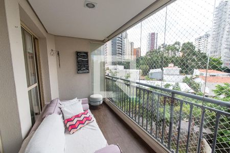 Varanda da sala de apartamento à venda com 3 quartos, 127m² em Jardim Vila Mariana, São Paulo