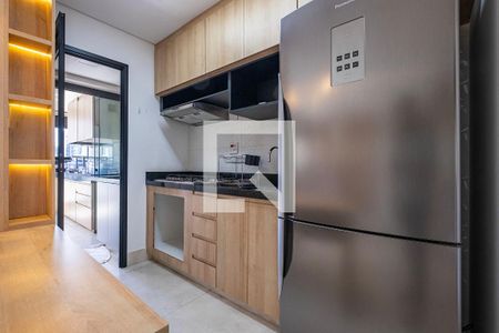 Sala/Cozinha de apartamento para alugar com 1 quarto, 72m² em Pinheiros, São Paulo