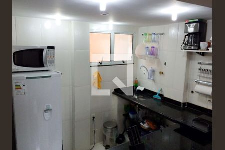 Cozinha  de apartamento à venda com 1 quarto, 35m² em Botafogo, Rio de Janeiro