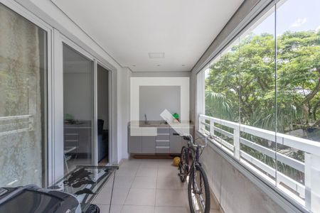 Varanda da sala de apartamento à venda com 3 quartos, 85m² em Centro, Diadema