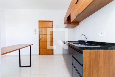 Sala e Cozinha de apartamento para alugar com 1 quarto, 35m² em Vila Esperança, São Paulo