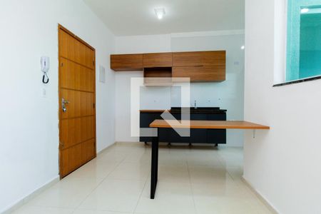 Sala e Cozinha de apartamento para alugar com 1 quarto, 35m² em Vila Esperança, São Paulo