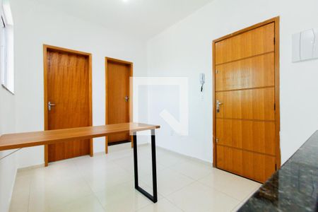 Sala e Cozinha de apartamento para alugar com 1 quarto, 35m² em Vila Esperança, São Paulo