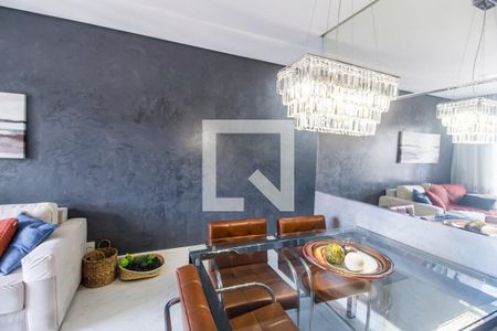 Sala de Jantar de apartamento à venda com 2 quartos, 55m² em Jardim Tupanci, Barueri