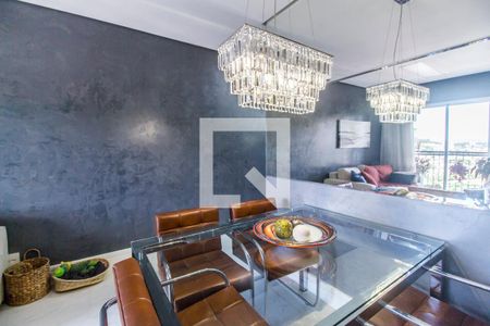 Sala de Jantar de apartamento à venda com 2 quartos, 55m² em Jardim Tupanci, Barueri