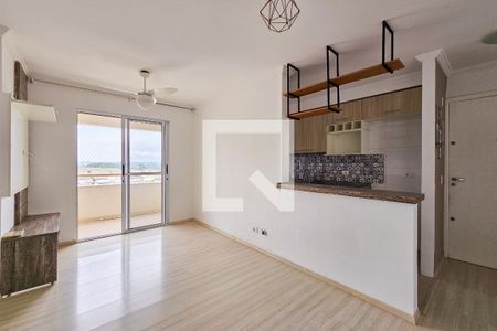 Sala de apartamento para alugar com 3 quartos, 67m² em Vila Branca, Jacareí