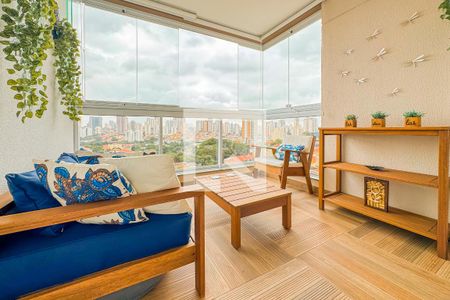 Varanda da Sala de apartamento à venda com 3 quartos, 82m² em Vila Mariana, São Paulo