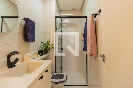 Banheiro de apartamento à venda com 1 quarto, 34m² em Cambuci, São Paulo