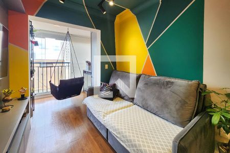 Sala de apartamento para alugar com 2 quartos, 57m² em Vila Dayse, São Bernardo do Campo