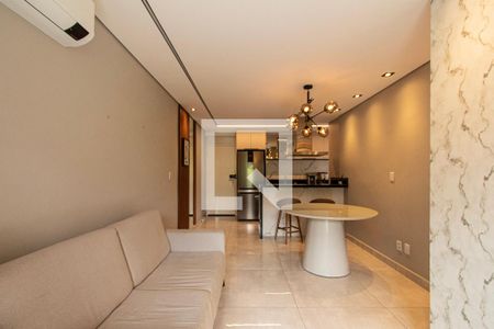 Sala  de apartamento para alugar com 3 quartos, 69m² em Parque Campolim, Sorocaba