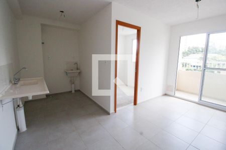 Sala / Cozinha / Área de Serviço de apartamento à venda com 2 quartos, 38m² em Morumbi, São Paulo