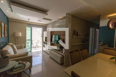 Sala de apartamento à venda com 3 quartos, 95m² em Santa Rosa, Niterói