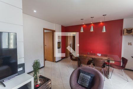 Sala de apartamento à venda com 3 quartos, 88m² em Sagrada Família, Belo Horizonte