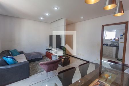 Sala de apartamento à venda com 3 quartos, 88m² em Sagrada Família, Belo Horizonte