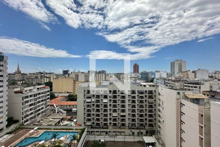 Quarto - Vista  de apartamento para alugar com 1 quarto, 58m² em Laranjeiras, Rio de Janeiro