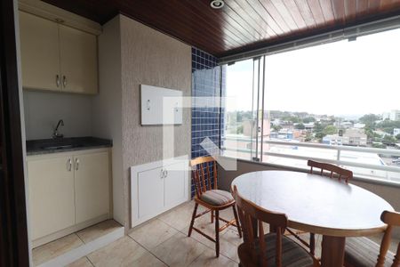 Sacada Sala de apartamento para alugar com 3 quartos, 179m² em Ideal, Novo Hamburgo