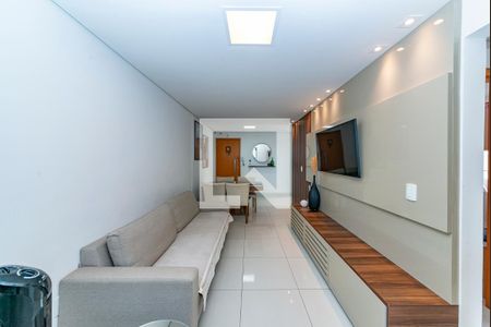 Sala de apartamento à venda com 2 quartos, 73m² em Cinquentenario, Belo Horizonte