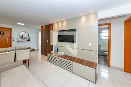 Sala de apartamento à venda com 2 quartos, 73m² em Cinquentenario, Belo Horizonte