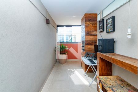 Varanda da Sala de apartamento à venda com 2 quartos, 73m² em Cinquentenario, Belo Horizonte