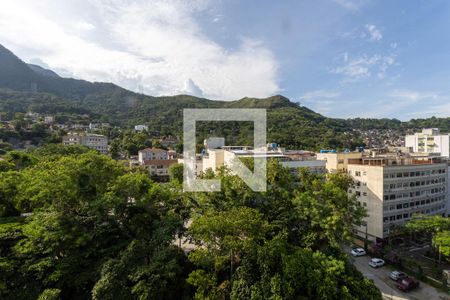 Sala Varanda Vista de apartamento à venda com 3 quartos, 106m² em Tijuca, Rio de Janeiro