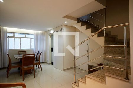 Sala de apartamento à venda com 3 quartos, 154m² em Boa Vista, Belo Horizonte