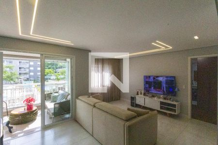 Sala de estar de apartamento à venda com 2 quartos, 81m² em Vila Isa, São Paulo