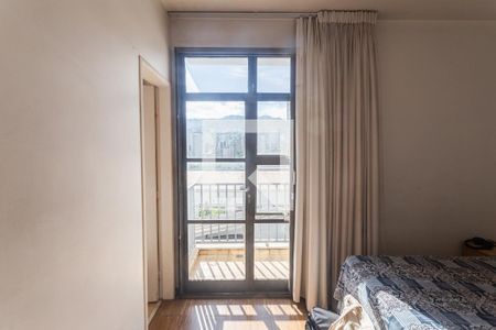 Varanda da Suíte de apartamento à venda com 3 quartos, 100m² em São Pedro, Belo Horizonte