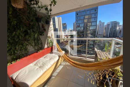 Varanda de apartamento para alugar com 2 quartos, 56m² em Jardim Paulistano, São Paulo