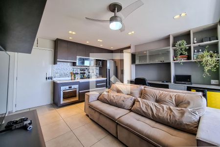 Sala de apartamento à venda com 1 quarto, 49m² em Ipiranga, São Paulo