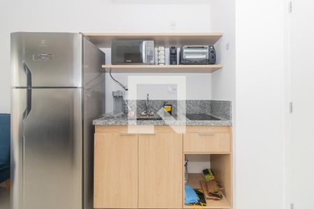 Cozinha de kitnet/studio à venda com 1 quarto, 28m² em Vila Mariana, São Paulo