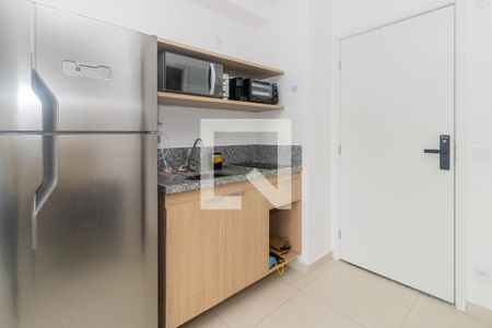 Cozinha de kitnet/studio à venda com 1 quarto, 28m² em Vila Mariana, São Paulo