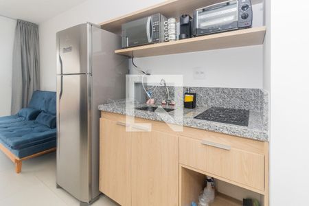 Cozinha de kitnet/studio à venda com 1 quarto, 28m² em Vila Mariana, São Paulo