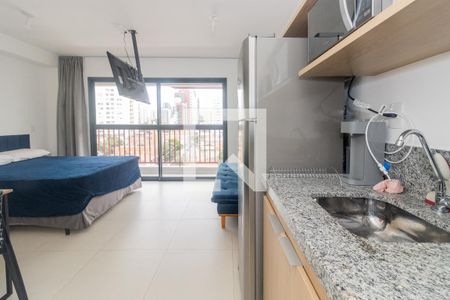 Cozinha de kitnet/studio à venda com 1 quarto, 28m² em Vila Mariana, São Paulo