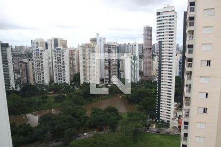 Varanda da Sala de apartamento para alugar com 1 quarto, 43m² em Jardim Goiás, Goiânia