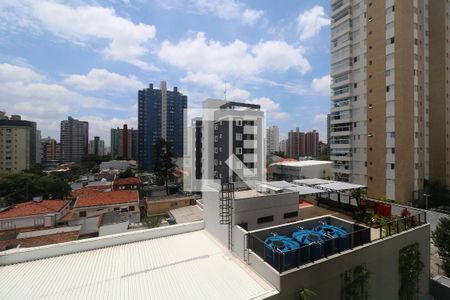 Vista da Varanda Gourmet de apartamento à venda com 2 quartos, 85m² em Jardim, Santo André