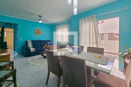 Sala de apartamento para alugar com 2 quartos, 83m² em Tortuga, Guarujá