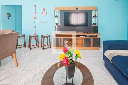 Sala de apartamento para alugar com 2 quartos, 83m² em Tortuga, Guarujá