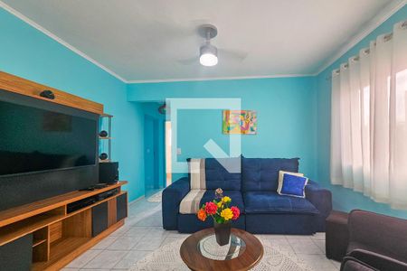 Sala de apartamento para alugar com 2 quartos, 83m² em Tortuga, Guarujá