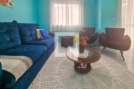 Sala de apartamento para alugar com 2 quartos, 83m² em Tortuga, Guarujá