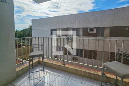 Varanda  de apartamento para alugar com 2 quartos, 83m² em Tortuga, Guarujá