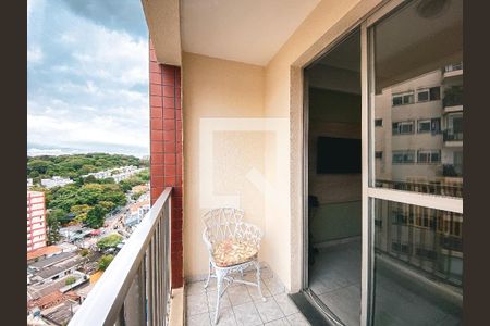 Varanda de apartamento à venda com 3 quartos, 61m² em Vila Gomes, São Paulo