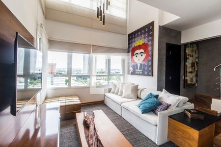 Sala de TV de apartamento à venda com 2 quartos, 84m² em Alphaville Conde Ii, Barueri