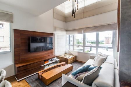 Sala de TV de apartamento à venda com 2 quartos, 84m² em Alphaville Conde Ii, Barueri