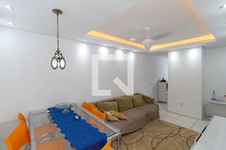 Sala de apartamento para alugar com 2 quartos, 46m² em Nossa Senhora da Conceição, Contagem