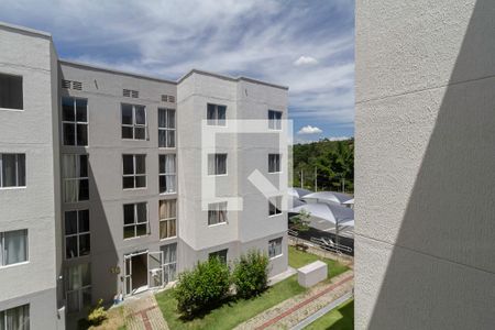 Vista da sala de apartamento para alugar com 2 quartos, 46m² em Nossa Senhora da Conceição, Contagem