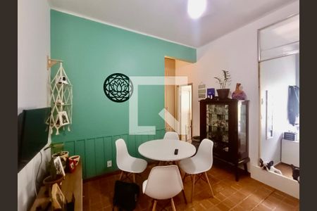 Sala  de apartamento à venda com 1 quarto, 45m² em Leme, Rio de Janeiro