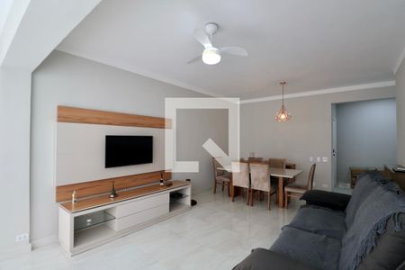 Sala de apartamento para alugar com 3 quartos, 120m² em Centro, Guarujá