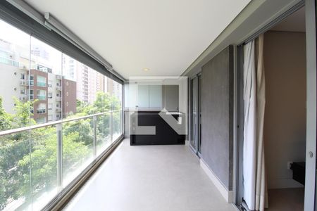 Varanda de apartamento para alugar com 1 quarto, 80m² em Vila Nova Conceição, São Paulo